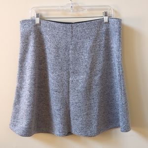 LOFT Boucle A-line Winter Skirt (Size L)